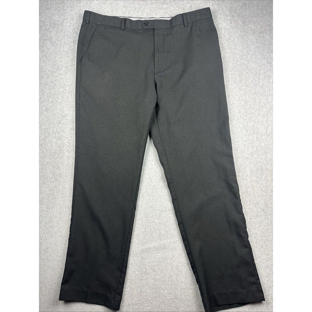 Peter Millar Pants Mens 40x32‎ (38x31) Charcoal Black Crown Sport Golf Chino